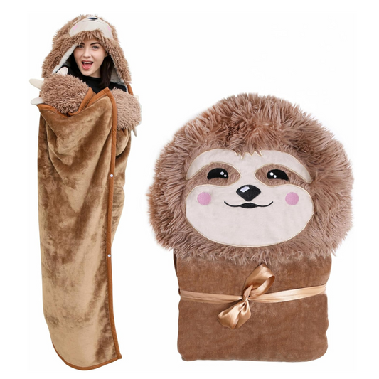 SlothSnug™ - Cozy Hooded Blanket