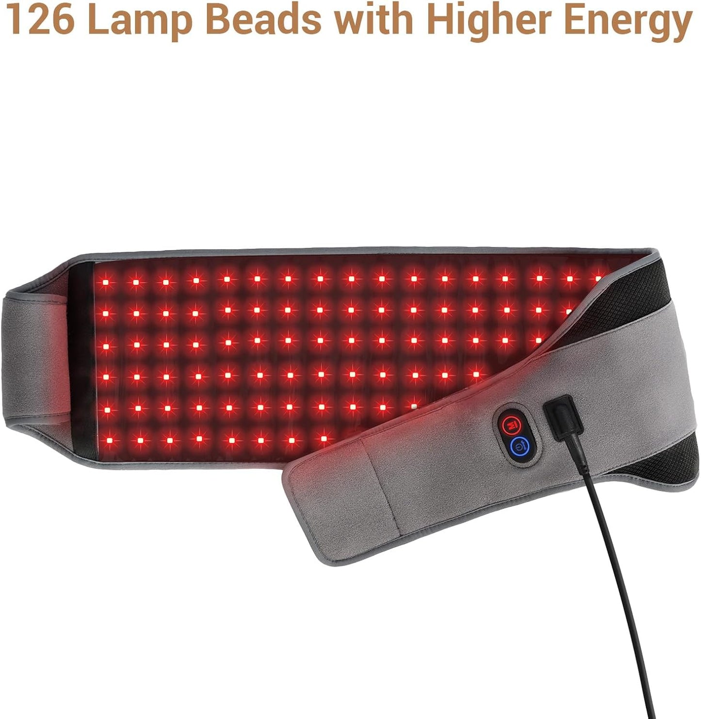 VitalRay™ - Flexible Red Light Belt for Pain & Healing Support