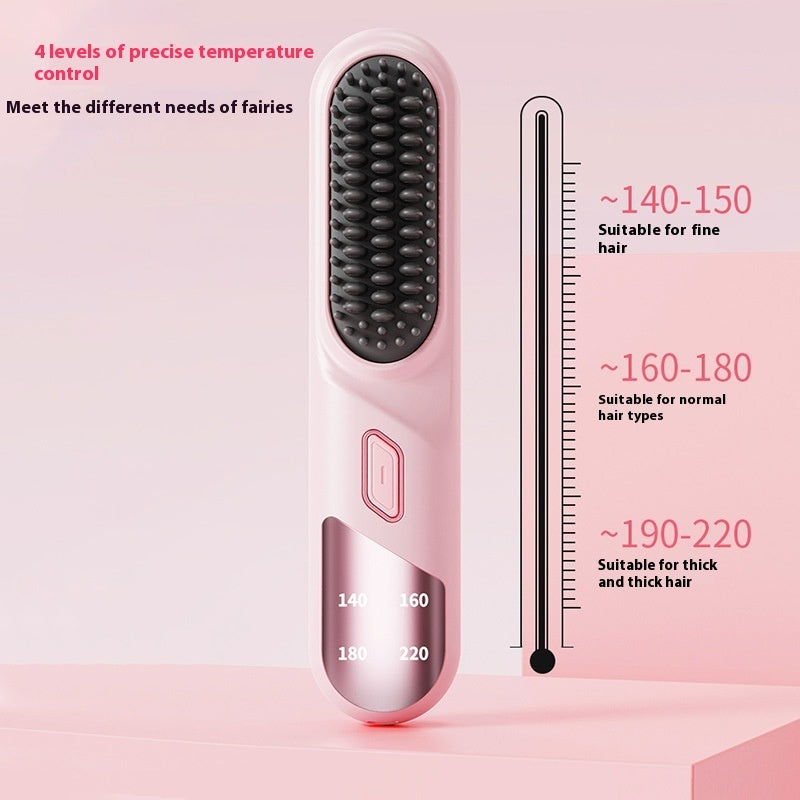 SmoothWave™ – Cordless Wet & Dry Straightening Brush