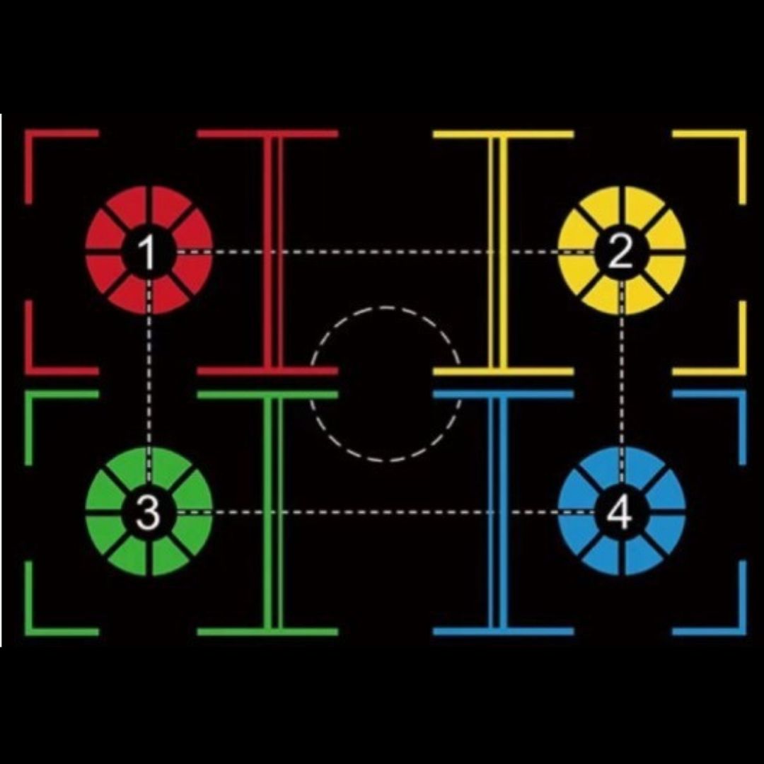 HoopStep™ – Basketball Footwork Mat