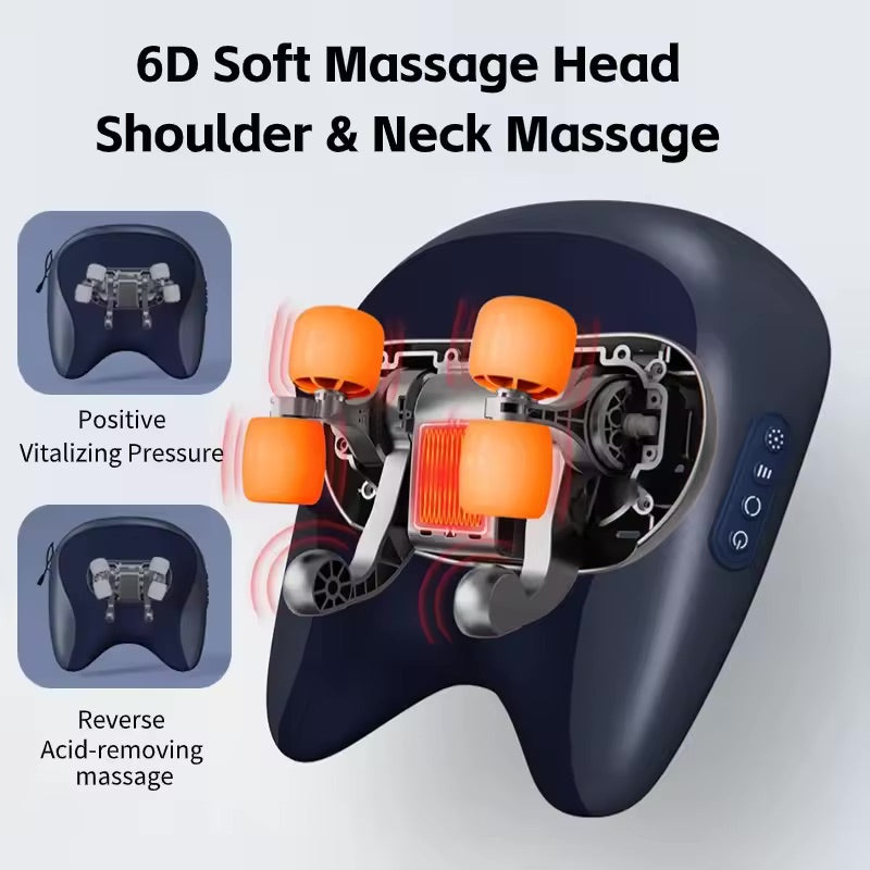SoothiPad™ - Portable Heating Kneading Massage Cushion