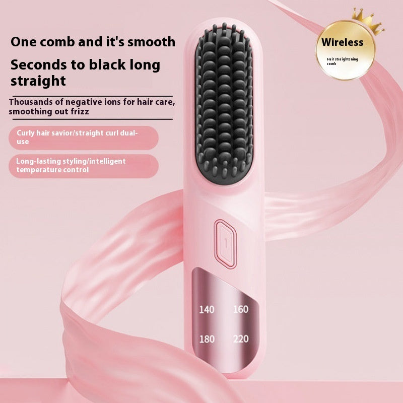 SmoothWave™ – Cordless Wet & Dry Straightening Brush
